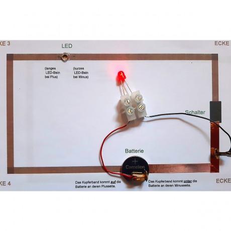 myExperimentSet Forscher-Krippe fur Weihnachten mit LED-Beleuchtung Рождественский вертеп исследователя со светодиодным освещением