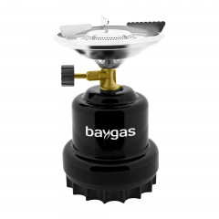 baygas baygas Gaskocher Baygas Campingkocher Metallkorper Schwarz,1- Flammig fur Outdoor  Газовая плита Baygas Походная печь Baygas металлический корпус черный, 1 плая, для использования на открытом воздухе