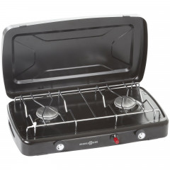 BRUNNER BRUNNER Gaskocher Gaskocher Phoenix Campingkocher Deckel, 2-flammig Kochfeld 50mBar 2x1,2KW  Газовая плита BRUNNER, газовая плита, крышка походной плиты Phoenix, варочная панель с 2 конфорками, 50 мбар, 2x1,2 кВт