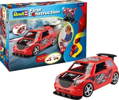 Revell Rennwagen mit Ruckziehmotor Rallye Car Гоночный автомобиль с двухтактным раллийным автомобилем