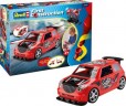 Revell Rennwagen mit Ruckziehmotor Rallye Car Гоночный автомобиль с двухтактным раллийным автомобилем