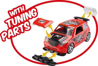 Revell Rennwagen mit Ruckziehmotor Rallye Car Гоночный автомобиль с двухтактным раллийным автомобилем