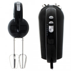 Camry Camry Handmixer CR 4218, 300,00 W, mit Knethaken und Ruhrbesen, 5 Geschwindigkeiten, schwarz  Ручной миксер Camry CR 4218, 300,00 Вт, с крюком для теста и венчиком, 5 скоростей, черный