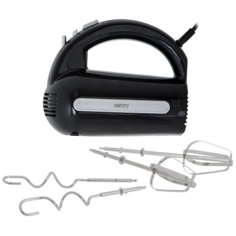 Camry Camry Handmixer CR 4218, 300,00 W, mit Knethaken und Ruhrbesen, 5 Geschwindigkeiten, schwarz Ручной миксер Camry CR 4218, 300,00 Вт, с крюком для теста и венчиком, 5 скоростей, черный