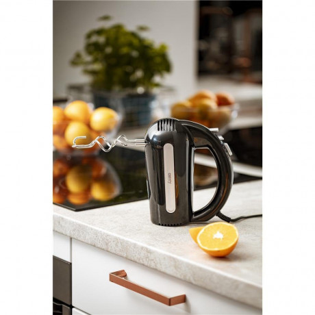 Camry Camry Handmixer CR 4218, 300,00 W, mit Knethaken und Ruhrbesen, 5 Geschwindigkeiten, schwarz Ручной миксер Camry CR 4218, 300,00 Вт, с крюком для теста и венчиком, 5 скоростей, черный