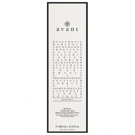 Avant Skincare Hyaluronic Acid Rejuvenating Micellar Water  Омолаживающая мицеллярная вода с гиалуроновой кислотой