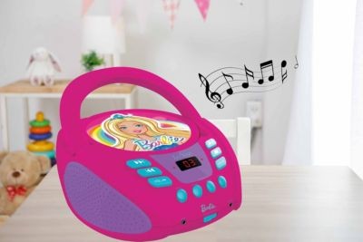 LEXIBOOK Barbie CD-Player проигрыватель компакт-дисков Барби