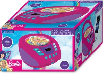LEXIBOOK Barbie CD-Player проигрыватель компакт-дисков Барби