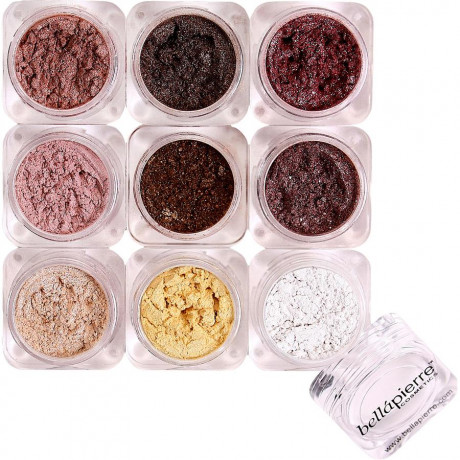 Bellapierre Cosmetics (Бллапьер Косметикс) Augen 9 Stack Shimmer Powder Мерцающая пудра Serenity, 15,75 г