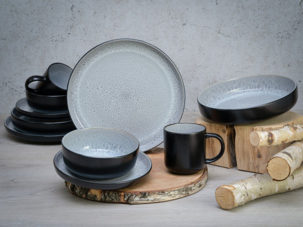 Creatable Creatable Kombiservice 10-tlg. Frost NORDIC FJORD  Создаваемый комбинированный сервиз 10 шт. Морозный СЕВЕРНЫЙ ФЬОРД