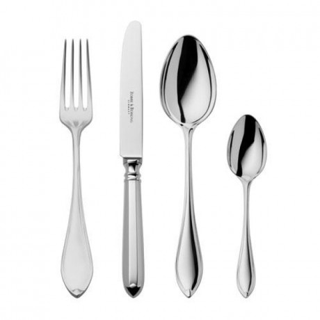 Robbe & Berking Robbe & Berking Navette 150 g versilbert Menubesteck 4tlg. Robbe &amp; Berking Navette 150 г посеребренный сервиз из 4 предм.