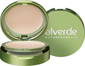 alverde NATURKOSMETIK Компактная тональная основа light-beige 010, 9 г