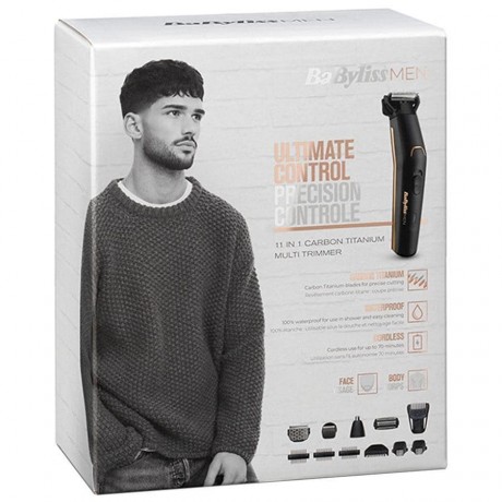BaByliss 11-in-1 Carbon Titanium Multi Trimmer  Многофункциональный триммер 11-в-1 из углеродно-титанового сплава