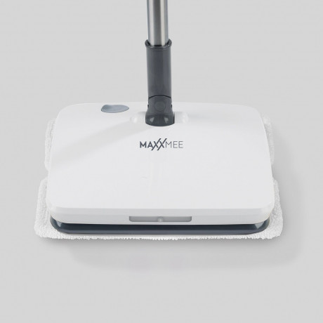 MAXXMEE MAXXMEE Akku-Wischmopp Vibrationsmopp inkl. Spruhfunktion, grau  Беспроводная швабра MAXXMEE, вибрирующая швабра с функцией распыления, серая