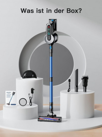 Levoit Levoit Akku-Hand-und Stielstaubsauger, 450,00 W, beutellos, Staubsauger 450W/35000Pa Staubsauger Kabellos Bis zu 55Mins Laufzeit  Беспроводной ручной и стержневой пылесос Levoit, 450,00 Вт, без мешка, пылесос, 450 Вт/35 000 Па, беспроводной пылесос