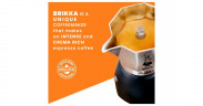 Bialetti Bialetti New Brikka, Espressomaschine silber/schwarz, 4 Tassen  silber, schwarz Bialetti New Brikka, эспрессо-машина серебристый/черный, 4 чашки