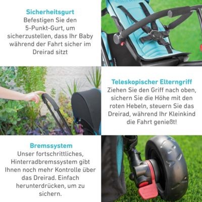 smarTrike Dreirad smarTfold 400S Трехколесный велосипед smartfold 400S