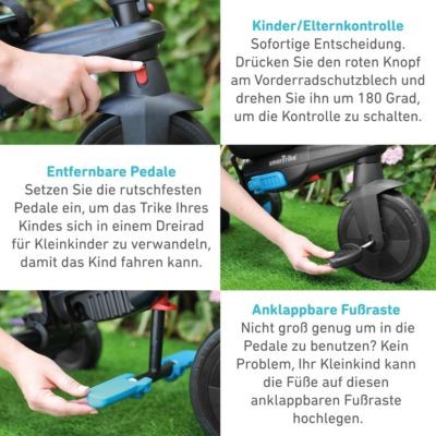 smarTrike Dreirad smarTfold 400S Трехколесный велосипед smartfold 400S