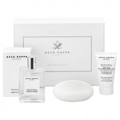 Acca Kappa White Moss Gift Set Eau de Cologne, Soap &amp; Hand Cream  Подарочный набор White Moss: одеколон, мыло и крем для рук