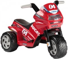 Peg Perego Motor-Dreirad Ducati Mini Evo Моторизованный трехколесный велосипед Ducati Mini Evo