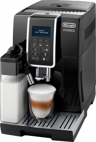 De'Longhi De'Longhi Kaffeevollautomat Dinamica ECAM 356.57.B, mit 4 Direktwahltasten, Kaffeekannenfunktion Полностью автоматическая кофемашина De'Longhi Dinamica ECAM 356.57.B, с 4 кнопками прямого выбора, функцией кофейника