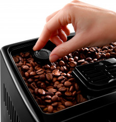 De'Longhi De'Longhi Kaffeevollautomat Dinamica ECAM 356.57.B, mit 4 Direktwahltasten, Kaffeekannenfunktion  Полностью автоматическая кофемашина De'Longhi Dinamica ECAM 356.57.B, с 4 кнопками прямого выбора, функцией кофейника
