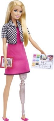Mattel Barbie Innenarchitektin mit Beinprothese Дизайнер интерьеров Барби с протезом ноги