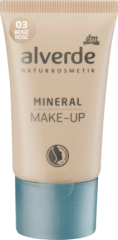 alverde NATURKOSMETIK Mineral Make-up beige rosé 03, 30 ml Минеральный тональный крем бежево-розовый 03, 30 мл