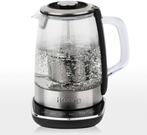 H.Koenig Wasserkocher TI600 Teekocher mit Temperatur-Regelung, 2200 W  Чайник H.Koenig TI600 с регулировкой температуры, 2200 Вт