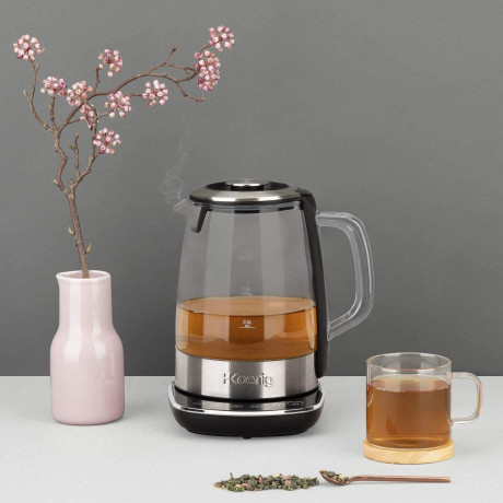 H.Koenig Wasserkocher TI600 Teekocher mit Temperatur-Regelung, 2200 W  Чайник H.Koenig TI600 с регулировкой температуры, 2200 Вт