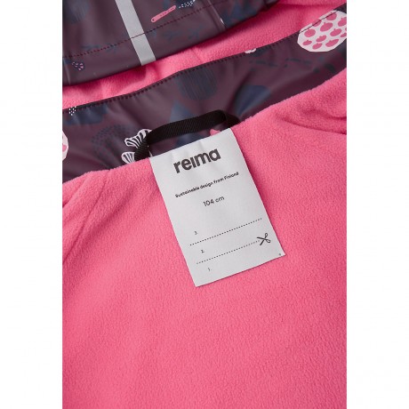 Reima Gefutterte Regenjacke Koski Regenjacken fur Kinder Утепленная непромокаемая куртка Koski непромокаемые куртки для детей