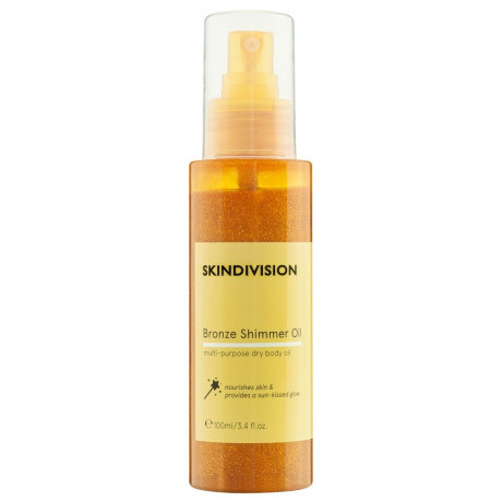 SkinDivision Bronze Shimmer Oil  Бронзовое мерцающее масло