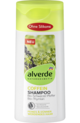 alverde NATURKOSMETIK Shampoo Coffein Шампунь с кофеином, 200 мл