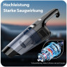 Tisoutec Tisoutec Akku-Handstaubsauger Akku Handstaubsauger,12000Pa USB aufladbar Tragbar Leicht Mini, Staubsauger,6000mAh Auto-Staubsauger,Nass Trocken Handsauger Беспроводной ручной пылесос Tisoutec, 12000 Па, перезаряжаемый через USB, портативный, ле
