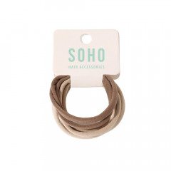 SOHO Alena Haargummis Beige mix Алена резинки для волос