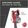 Hoover Hoover Akku-Hand-und Stielstaubsauger HF 122RH-11, 170 W, beutellos, Boden- Handsauger in Einem, 22 V, LED-Licht, Turbo, 0,9 l Behalter Беспроводной ручной и стержневой пылесос Hoover HF 122RH-11, 170 Вт, без мешка, напольный ручной пылесос в одн