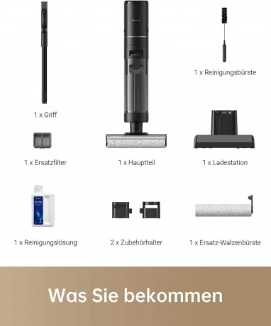 dreame dreame Nass-Trocken-Akkusauger Dreame H12 Pro;, 200 W, mit Selbstreinigungsfunktion  Аккумуляторный пылесос Dreame для влажной и сухой уборки Dreame H12 Pro;, 200 Вт, с функцией самоочистки