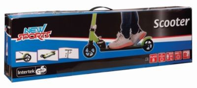 New Sports Scooter Grun\/Schwarz Самокат зеленый/черный