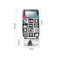 Vetaka Baby Stoffbucher mit Spiegel fur Kinder Детские книжки из ткани с зеркалом для детей