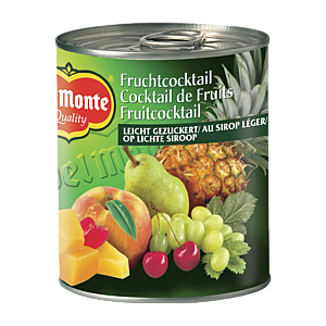Del Monte Фруктовый коктейль в легком сиропе 140г