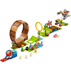 LEGO Sonic 76994 Sonics Looping-Challenge in der Green Hill Zone Конструктор Лего Соник 76994 Испытание Зоны Зеленого холма Соника