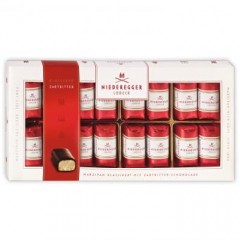 Niederegger Klassiker Подарочная упаковка с 16 конфетами из марципана в индивидуальной упаковке с покрытием из темного шоколада, 200гр