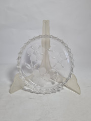 Миски сервировочные винтажные Walther Glas, хрусталь, 6 шт., 15.5 см, Германия, 1960-70гг.