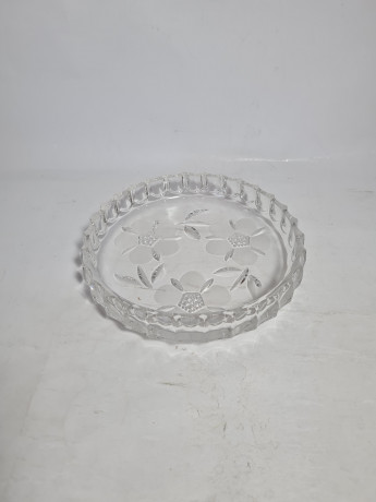 Миски сервировочные винтажные Walther Glas, хрусталь, 6 шт., 15.5 см, Германия, 1960-70гг.