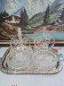Миски сервировочные винтажные Walther Glas, хрусталь, 6 шт., 15.5 см, Германия, 1960-70гг.