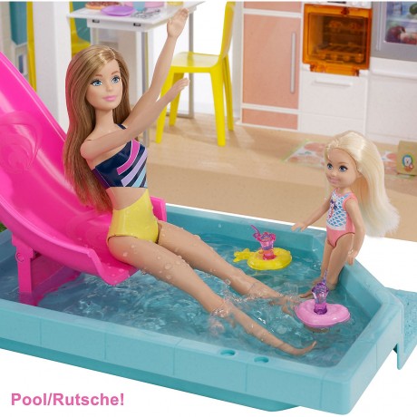 Mattel Barbie Traumhaus mit Zubehor, Маттел Барби Трехэтажный Дом мечты с аксессуарами, 110 см х 105 см