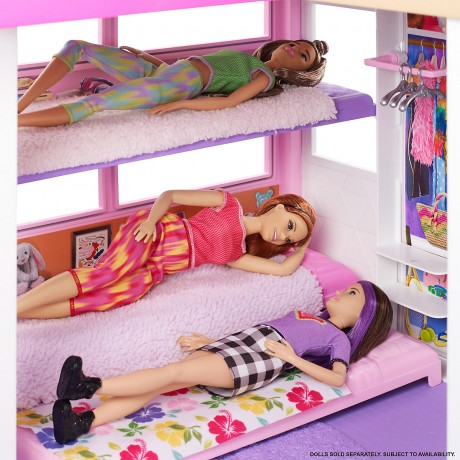 Mattel Barbie Traumhaus mit Zubehor, Маттел Барби Трехэтажный Дом мечты с аксессуарами, 110 см х 105 см
