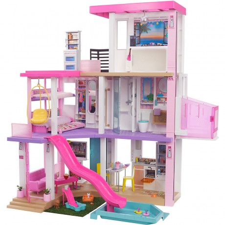 Mattel Barbie Traumhaus mit Zubehor, Маттел Барби Трехэтажный Дом мечты с аксессуарами, 110 см х 105 см