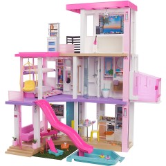 Mattel Barbie Traumhaus mit Zubehor, Маттел Барби Трехэтажный Дом мечты с аксессуарами, 110 см х 105 см