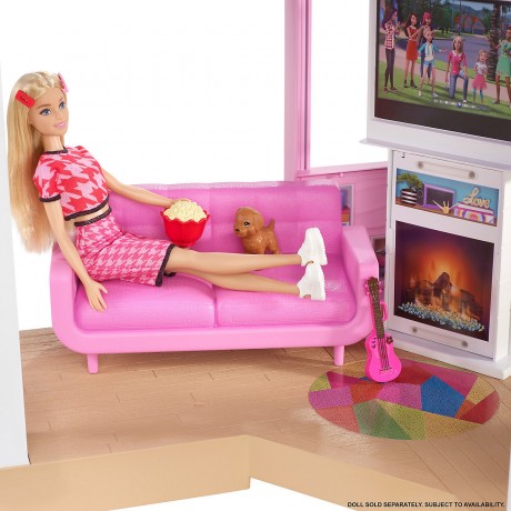 Mattel Barbie Traumhaus mit Zubehor, Маттел Барби Трехэтажный Дом мечты с аксессуарами, 110 см х 105 см